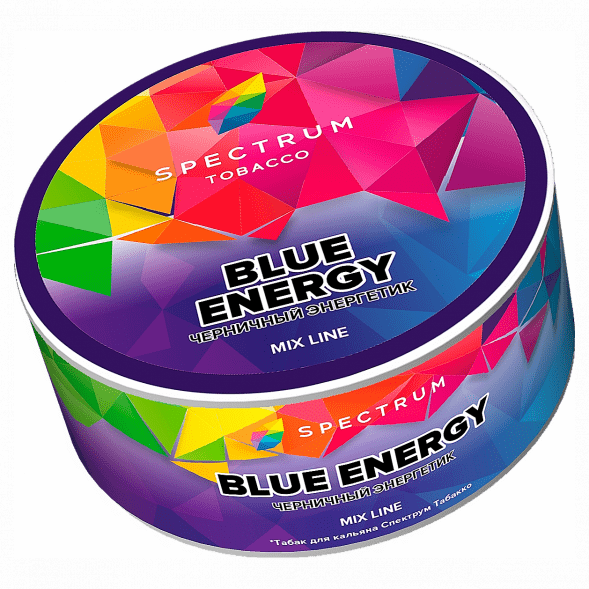 Табак Spectrum Mix Line - Blue Energy (Черничный Энергетик, 25 грамм) купить в Барнауле