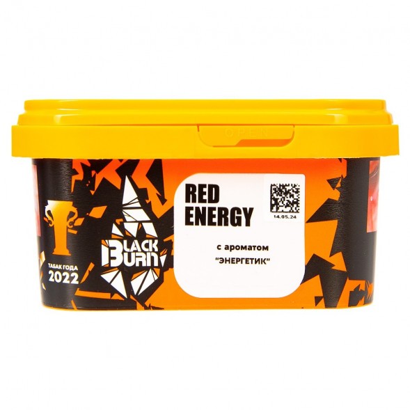 Табак BlackBurn - Red Energy (Энергетик, 200 грамм) купить в Барнауле
