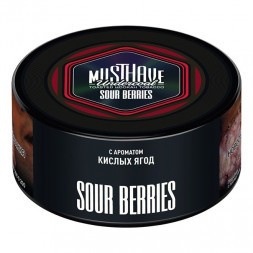 Табак Must Have - Sour Berries (Кислые Ягоды, 125 грамм)