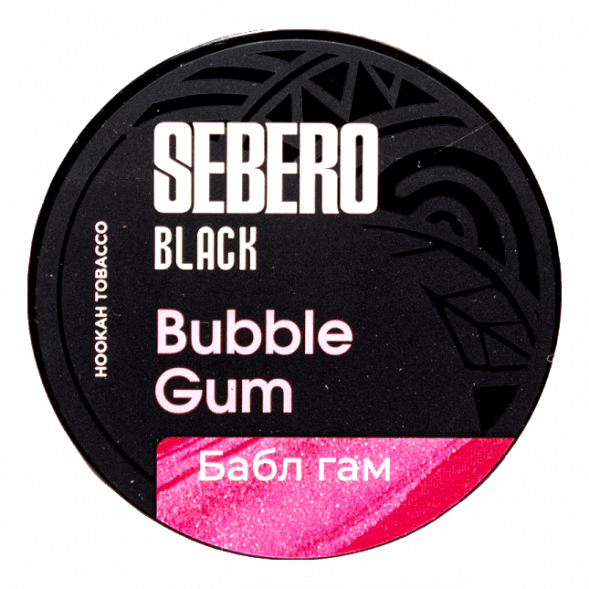 Табак Sebero Black - Bubble Gum (Бабл Гам, 25 грамм) купить в Барнауле