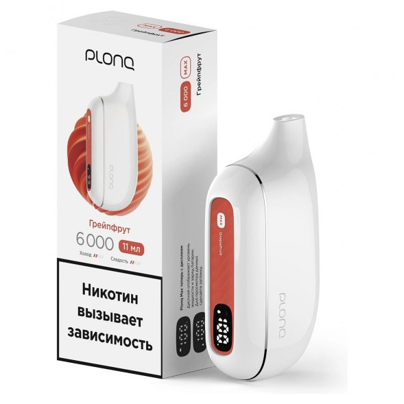 PLONQ MAX - Грейпфрут (6000 затяжек) купить в Барнауле