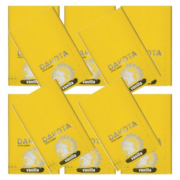 Сигариллы Dakota - Vanilla (блок 10 пачек) купить в Барнауле