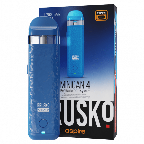 Электронная сигарета Brusko - Minican 4 (Синий) купить в Барнауле