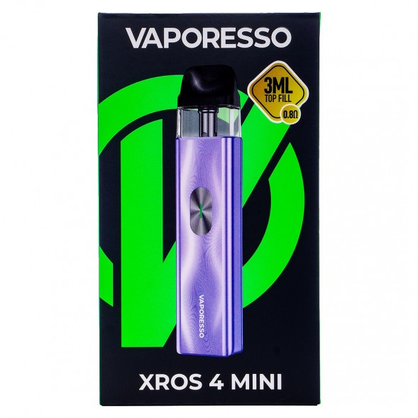 Электронная сигарета Vaporesso XROS 4 Mini - Ice Purple (Фиолетовый Лёд) купить в Барнауле