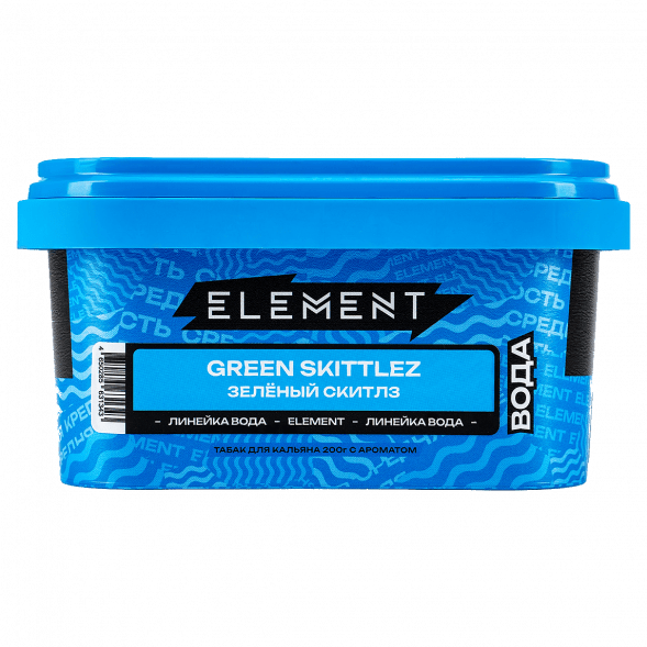 Табак Element Вода - Green Skittlez (Зелёный Скитлз, 200 грамм) купить в Барнауле