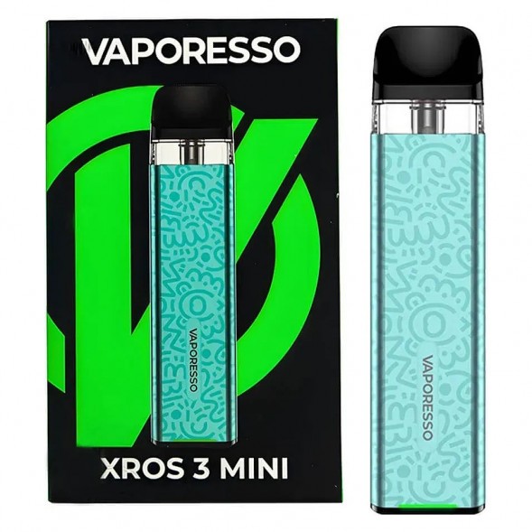 Электронная сигарета Vaporesso XROS 3 Mini - Aqua Green купить в Барнауле