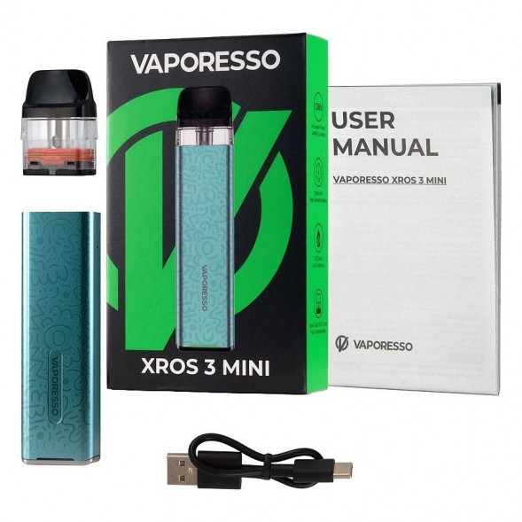 Электронная сигарета Vaporesso XROS 3 Mini - Aqua Green купить в Барнауле