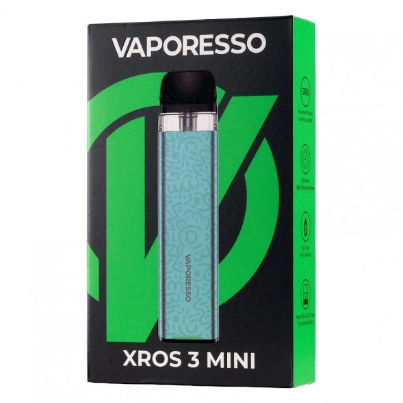 Электронная сигарета Vaporesso XROS 3 Mini - Aqua Green купить в Барнауле