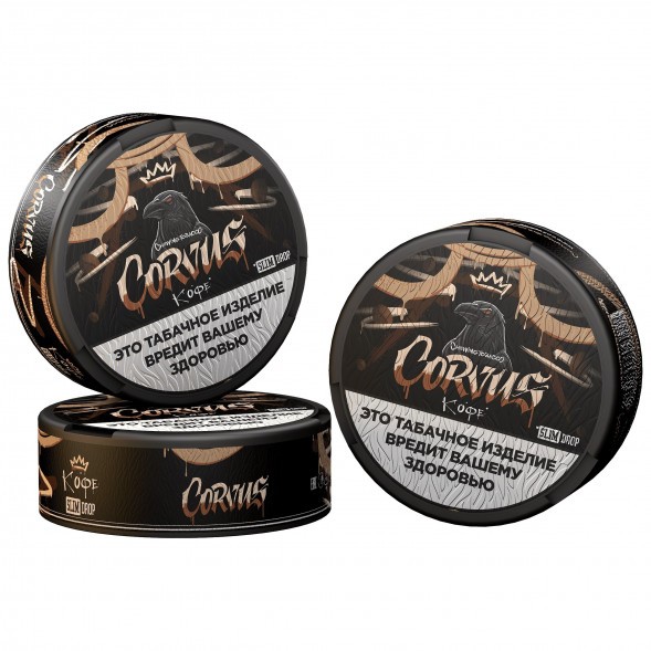 Табак жевательный CORVUS - Coffee Drop SLIM (13 грамм) купить в Барнауле