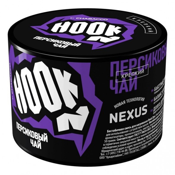 Смесь Hook - Персиковый Чай (40 грамм) купить в Барнауле