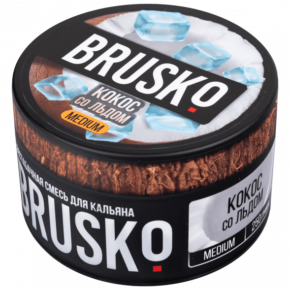 Смесь Brusko Medium - Кокос со Льдом (250 грамм) купить в Барнауле
