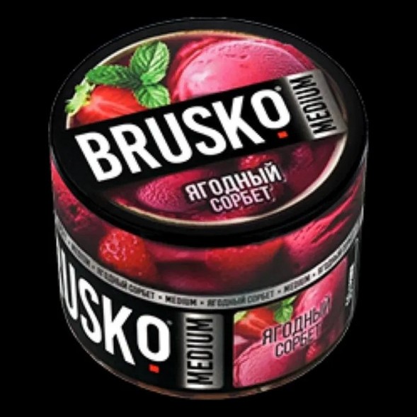 Смесь Brusko Zero - Ягодный Сорбет (50 грамм) купить в Барнауле