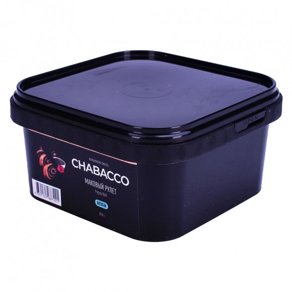Смесь Chabacco MEDIUM - Poppy Roll (Маковый Рулет, 200 грамм) купить в Барнауле