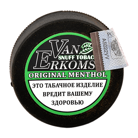 Нюхательный табак Van Erkoms - Original Menthol (10 грамм) купить в Барнауле