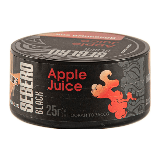 Табак Sebero Black - Apple Juice (Яблочный Сок, 25 грамм) купить в Барнауле