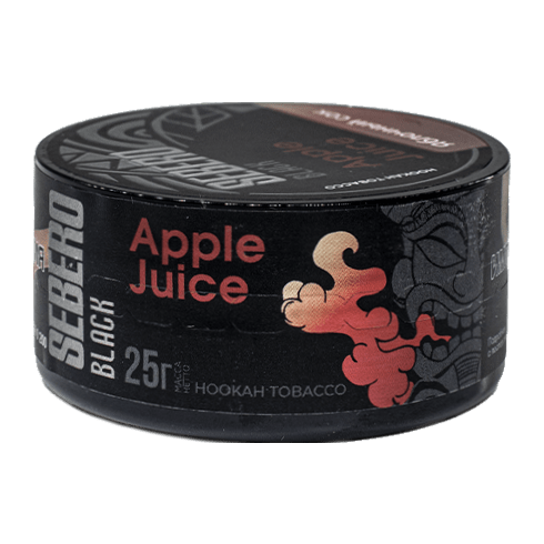 Табак Sebero Black - Apple Juice (Яблочный Сок, 25 грамм) купить в Барнауле