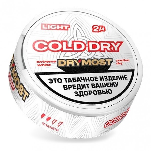 Табак жевательный DryMost - Cold Dry Light (12 грамм) купить в Барнауле