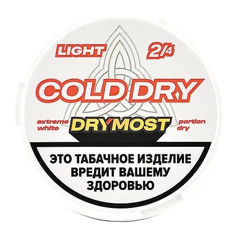 Табак жевательный DryMost - Cold Dry Light (12 грамм) купить в Барнауле