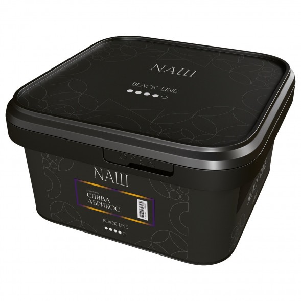 Табак NАШ BLACK - Слива Абрикос (200 грамм) купить в Барнауле