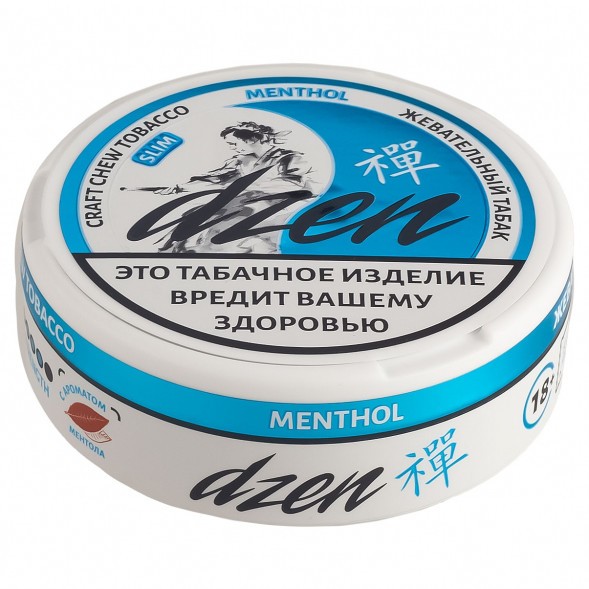 Табак жевательный DZEN - Menthol Slim (Ментол Слим) купить в Барнауле