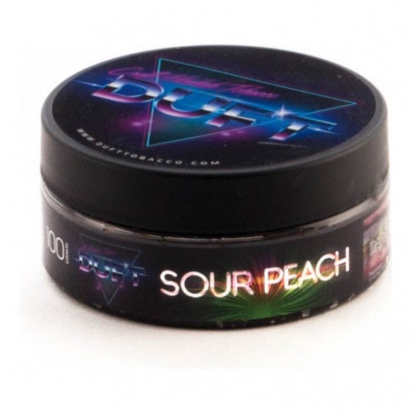 Табак Duft - Sour Peach (Кислый Персик, 80 грамм) купить в Барнауле