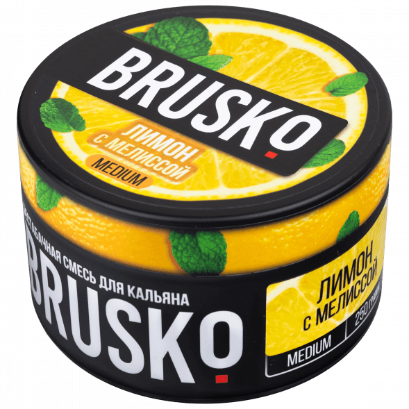 Смесь Brusko Medium - Лимон с Мелиссой (250 грамм) купить в Барнауле