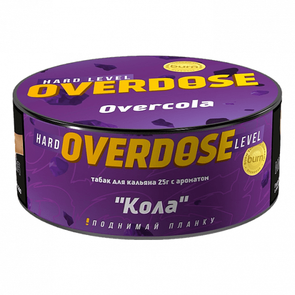 Табак Overdose - Overcola (Кола, 25 грамм) купить в Барнауле