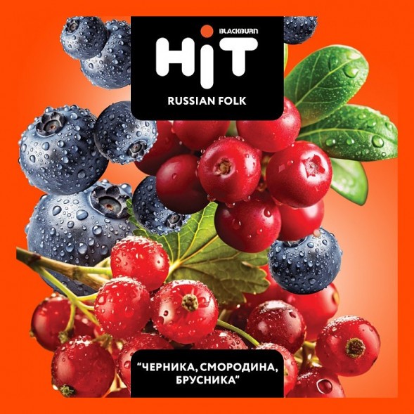 Табак BlackBurn HiT - Russian Folk (Черника, Смородина, Брусника, 30 грамм) купить в Барнауле