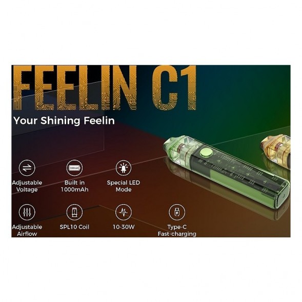 Электронная сигарета Brusko - Feelin C1 (Белый) купить в Барнауле