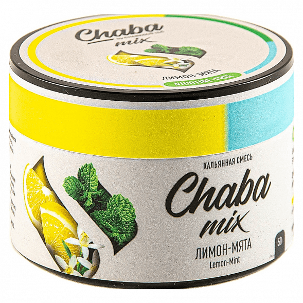Смесь Chaba Mix - Lemon-Mint (Лимон и Мята, 50 грамм) купить в Барнауле