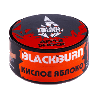Табак BlackBurn - Apple Shock (Кислое Яблоко, 25 грамм) купить в Барнауле