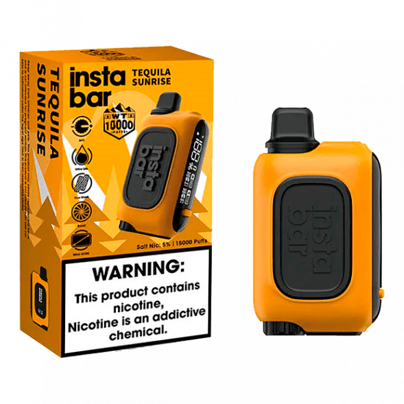 PLONQ INSTABAR WT - Текила Cанрайз (Tequila Sunrise, 10000 затяжек) купить в Барнауле
