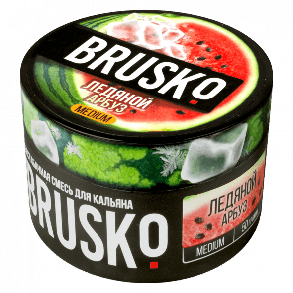 Смесь Brusko Medium - Ледяной Арбуз (50 грамм) купить в Барнауле