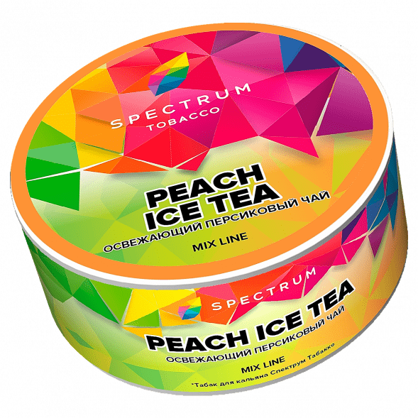 Табак Spectrum Mix Line - Peach Ice Tea (Освежающий Персиковый Чай, 25 грамм) купить в Барнауле