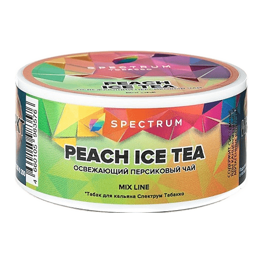 Табак Spectrum Mix Line - Peach Ice Tea (Освежающий Персиковый Чай, 25 грамм) купить в Барнауле