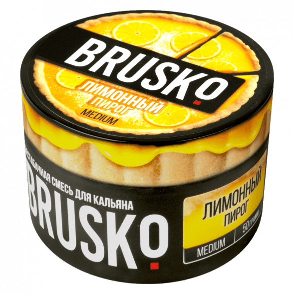 Смесь Brusko Medium - Лимонный Пирог (50 грамм) купить в Барнауле