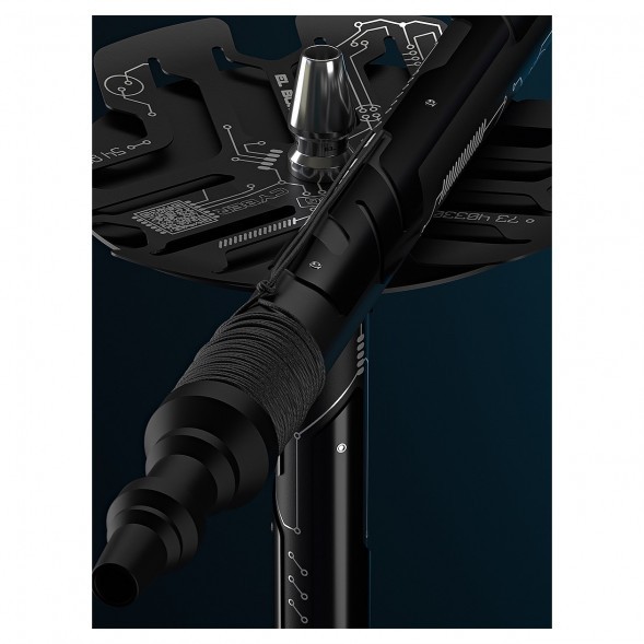 Кальян El Bomber - Sansara Cyber Black (Линейка &quot;Designs&quot;, Без Колбы) купить в Барнауле