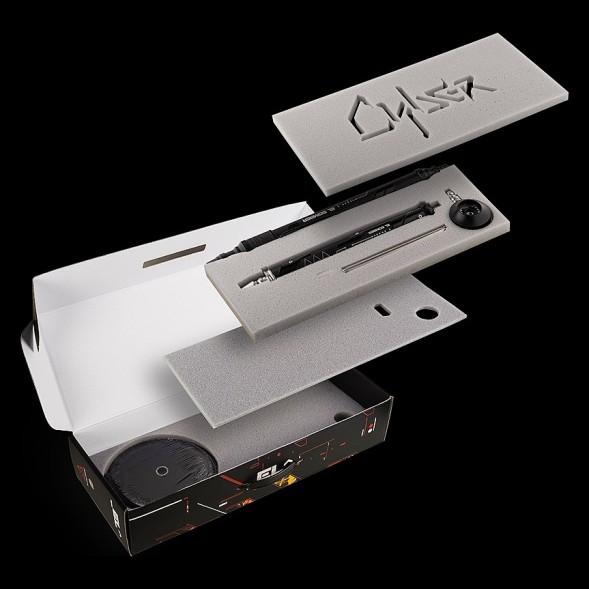 Кальян El Bomber - Sansara Cyber Black (Линейка &quot;Designs&quot;, Без Колбы) купить в Барнауле