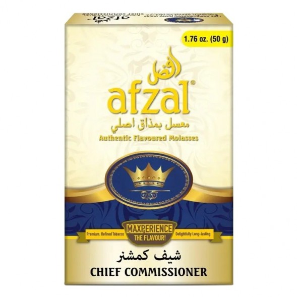 Табак Afzal - Chief Commissioner (Чиф Комиссионер, 40 грамм) купить в Барнауле