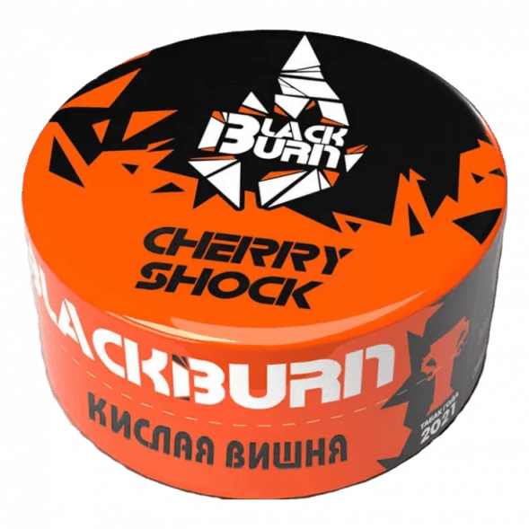Табак BlackBurn - Cherry Shock (Кислая Вишня, 25 грамм) купить в Барнауле
