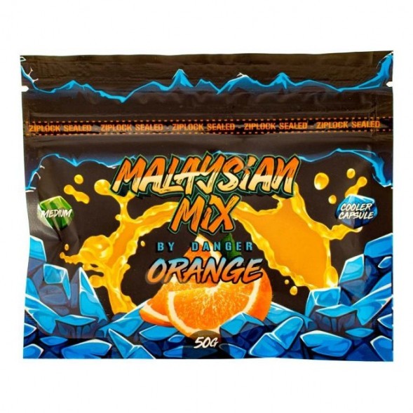 Смесь Malaysian Mix Medium - Orange (Апельсин, 50 грамм) купить в Барнауле