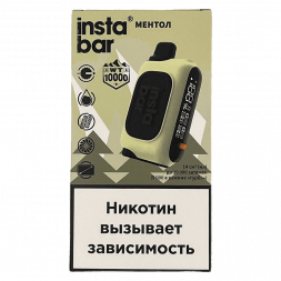 PLONQ INSTABAR WT - Ментол (Chill Menthol, 10000 затяжек)