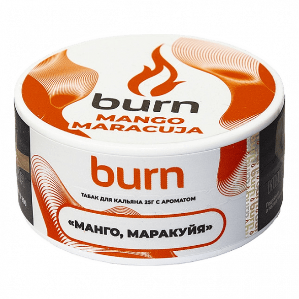 Табак Burn - Mango-Maracuja (Манго и Маракуйя, 25 грамм) купить в Барнауле
