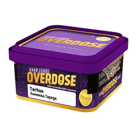 Табак Overdose - Tarhun (Лимонад Тархун, 200 грамм) купить в Барнауле