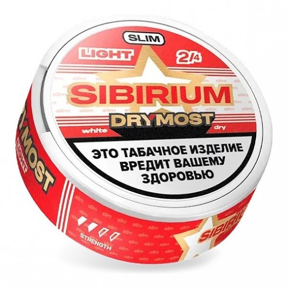 Табак жевательный DryMost - Sibirium Light Slim (12 грамм) купить в Барнауле