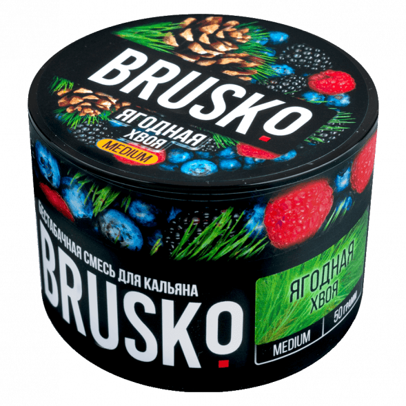 Смесь Brusko Medium - Ягодная Хвоя (50 грамм) купить в Барнауле