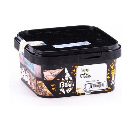 Табак BlackBurn - Papaya v Obed (Яркая Папайя, 200 грамм) купить в Барнауле