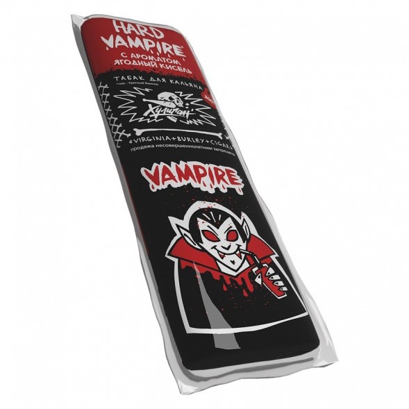 Табак Хулиган Hard - Vampire (Ягодный Кисель, 200 грамм) купить в Барнауле