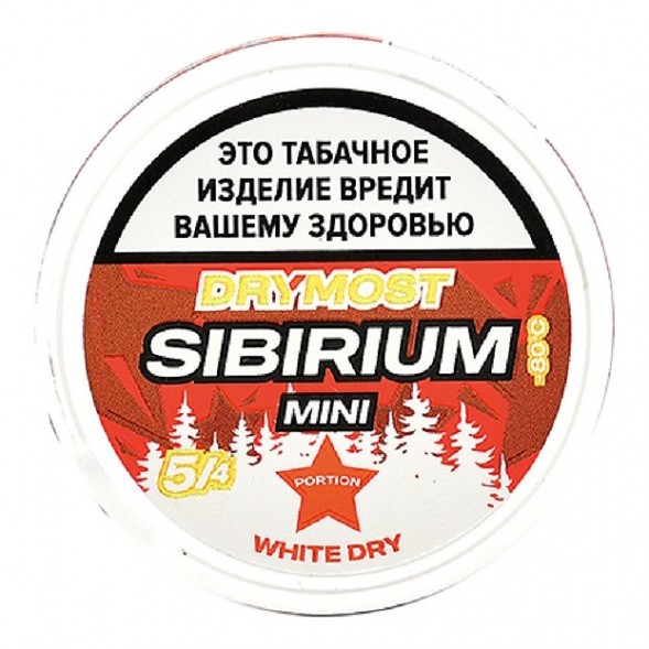 Табак жевательный DryMost - Sibirium Mini (12 грамм) купить в Барнауле