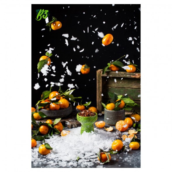 Табак B3 - Mandarin Ice (Ледяной Мандарин, 50 грамм) купить в Барнауле